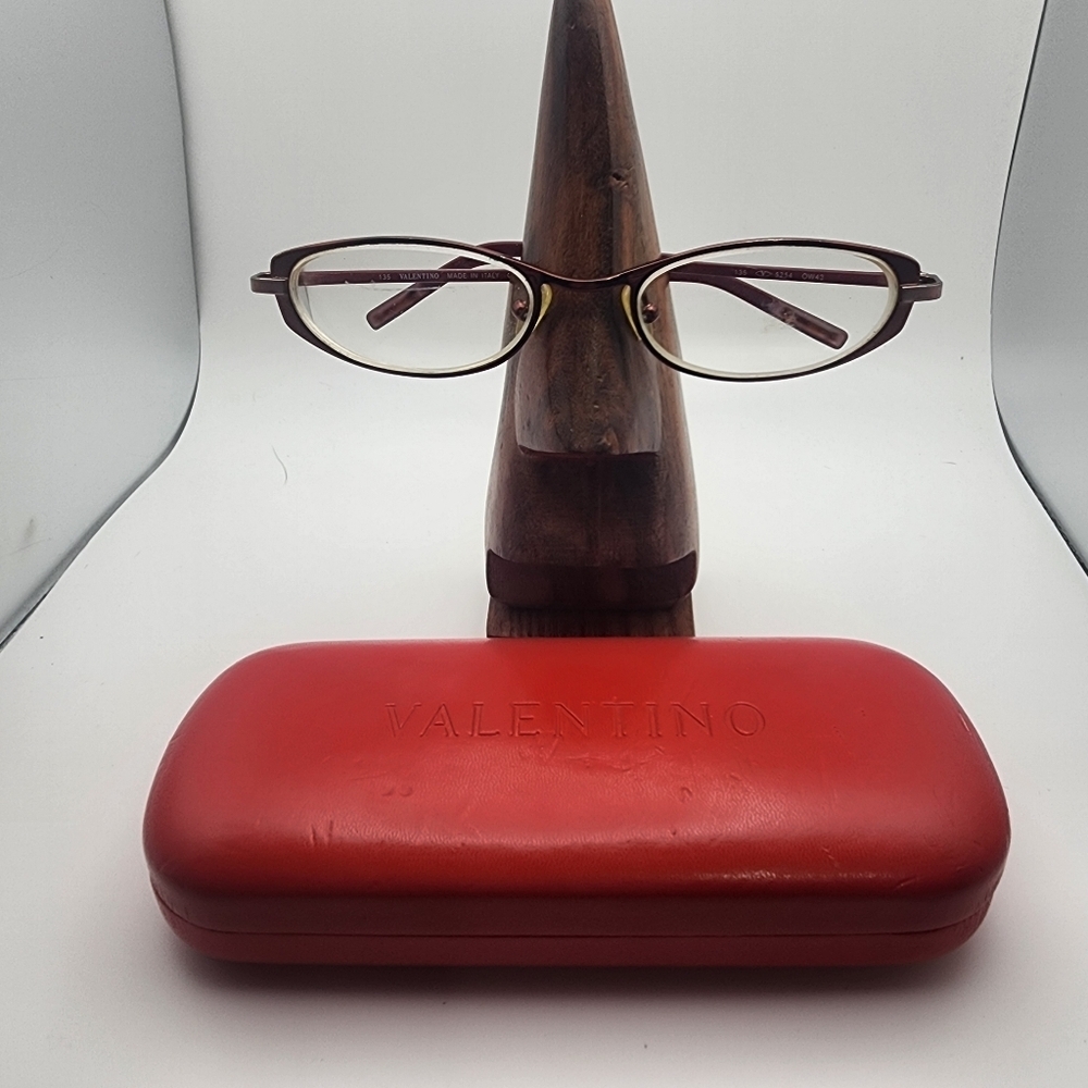 Valentino Prescription Glasses Frames & Red Case